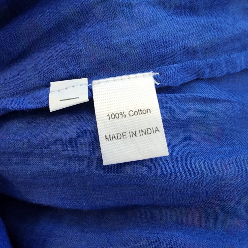 Banjanan Artemis Floral Dress Blue Medium - Picture 11 of 14